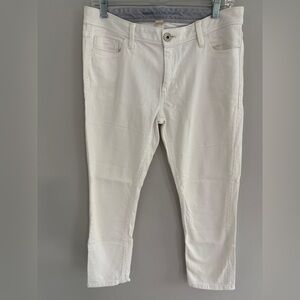 Banana Republic White Jeans